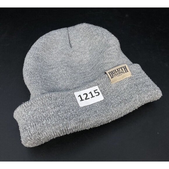 Duluth Trading Co. Tough Guy Knit Beanie Stocking Cap Grey Item 52128 Broken In - Picture 7 of 7